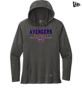 Avengers Baseball Design - New Era Tri-Blend Hoodie