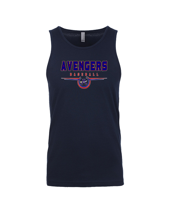 Avengers Baseball Design - Tank Top