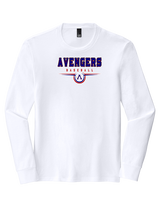 Avengers Baseball Design - Tri-Blend Long Sleeve