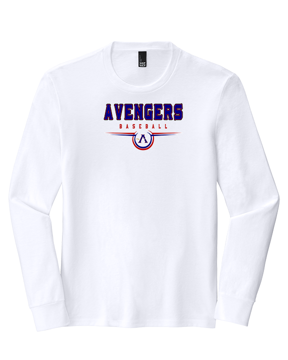 Avengers Baseball Design - Tri-Blend Long Sleeve