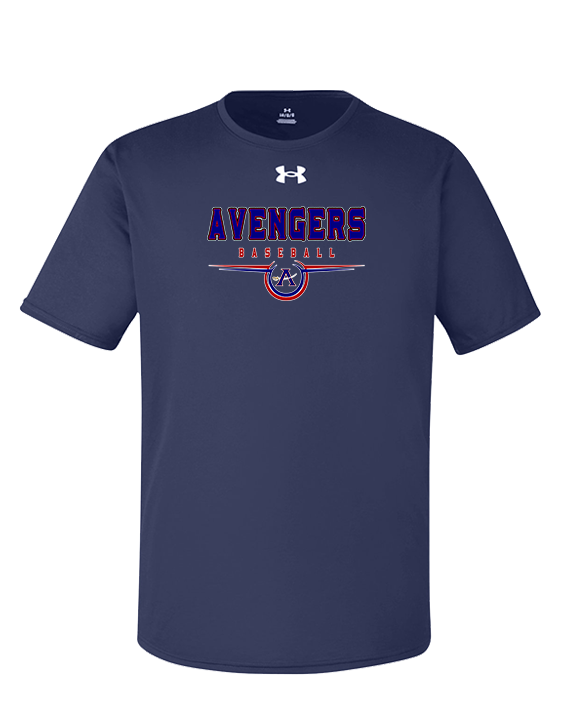 Avengers Baseball Design - Under Armour Mens Team Tech T-Shirt