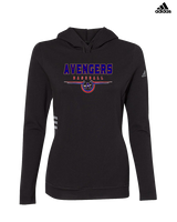 Avengers Baseball Design - Womens Adidas Hoodie