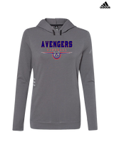 Avengers Baseball Design - Womens Adidas Hoodie