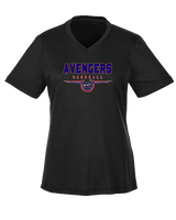 Avengers Baseball Design - Womens Performance Shirt