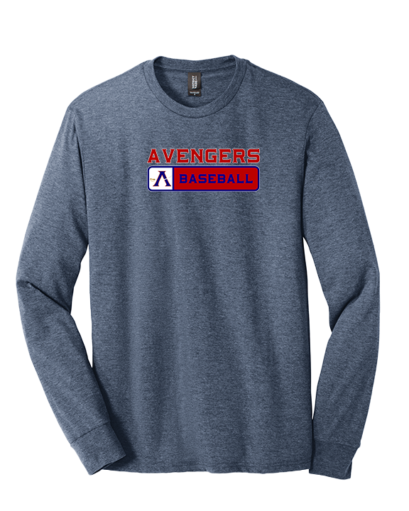 Avengers Baseball Pennant - Tri-Blend Long Sleeve