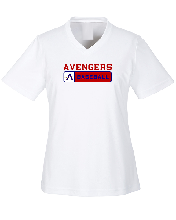 Avengers Baseball Pennant - Womens Performance Shirt