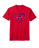 Avengers Baseball Plate - Tri-Blend Shirt