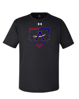 Avengers Baseball Plate - Under Armour Mens Team Tech T-Shirt