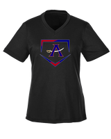 Avengers Baseball Plate - Womens Performance Shirt