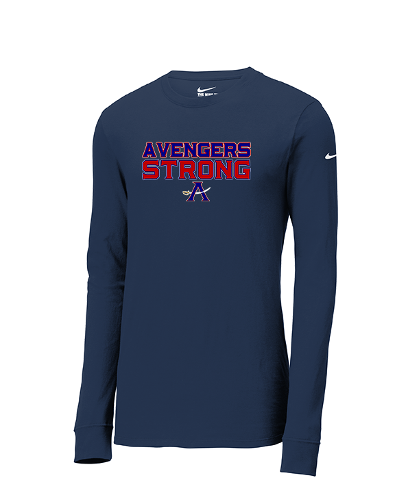 Avengers Baseball Strong - Mens Nike Longsleeve