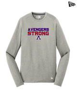 Avengers Baseball Strong - New Era Performance Long Sleeve