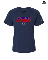 Avengers Baseball Strong - Womens Adidas Performance Shirt
