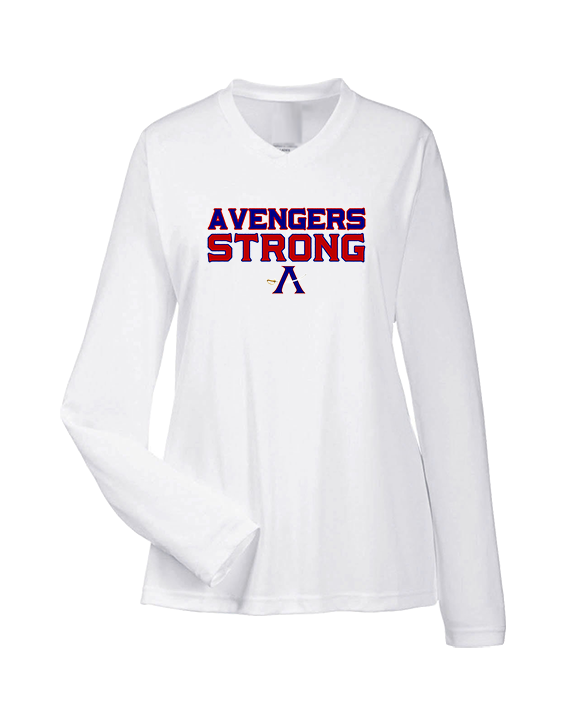 Avengers Baseball Strong - Womens Performance Longsleeve