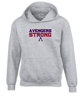 Avengers Baseball Strong - Youth Hoodie