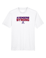 Avengers Baseball Strong - Youth Performance Shirt
