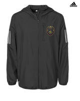 Avondale HS Football Full Football Bee Logo - Mens Adidas Full Zip Jacket