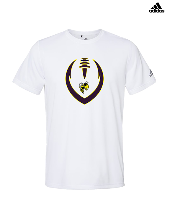 Avondale HS Football Full Football Bee Logo - Mens Adidas Performance Shirt