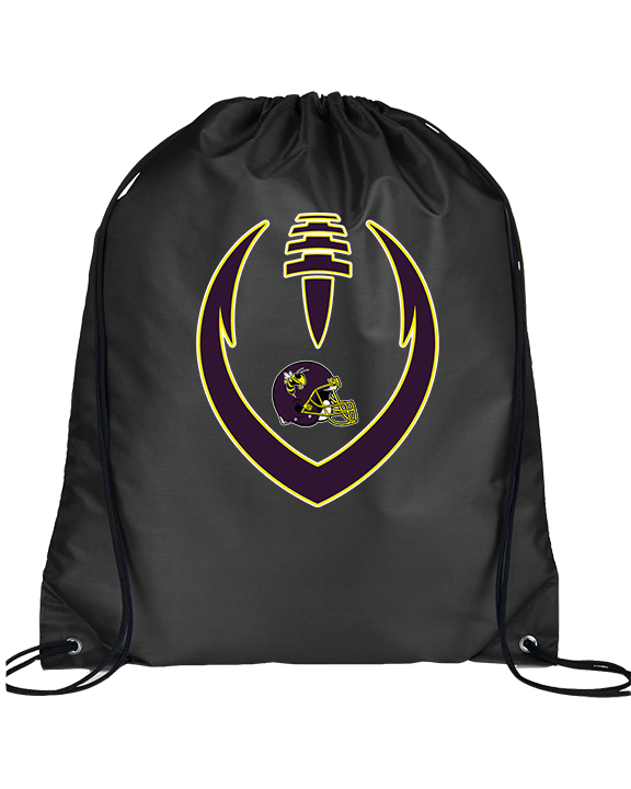 Avondale HS Football Full Football Helmet Logo - Drawstring Bag