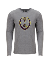 Avondale HS Football Full Football Helmet Logo - Tri-Blend Long Sleeve