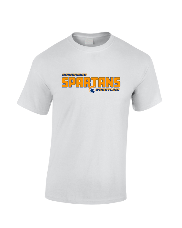 Bainbridge HS Wrestling Bold - Cotton T-Shirt