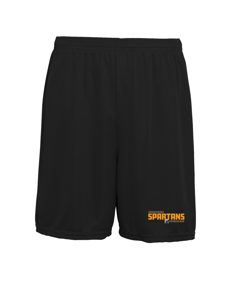 Bainbridge HS Wrestling Bold - 7 inch Training Shorts