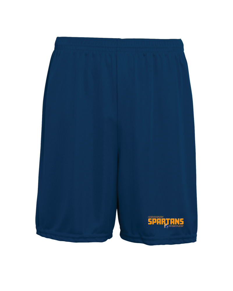 Bainbridge HS Wrestling Bold - 7 inch Training Shorts