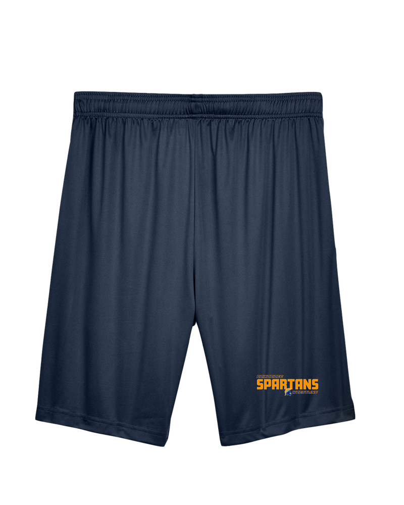 Bainbridge HS Wrestling Bold - Training Short With Pocket