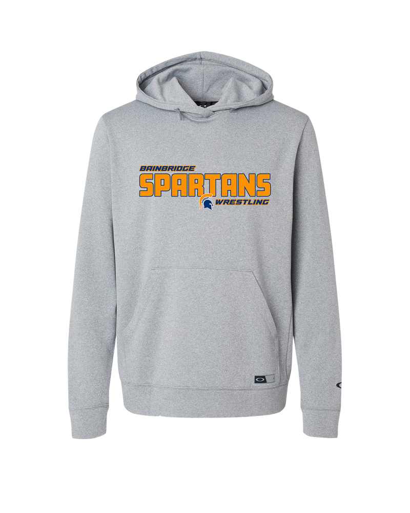 Bainbridge HS Wrestling Bold - Oakley Hydrolix Hooded Sweatshirt