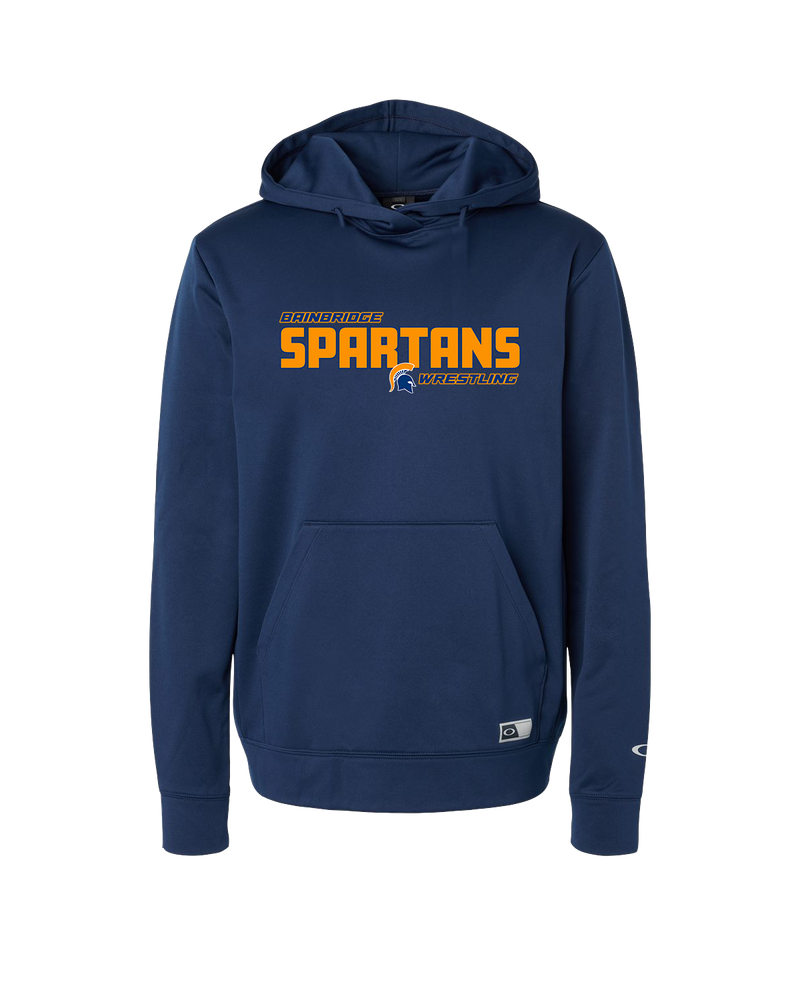 Bainbridge HS Wrestling Bold - Oakley Hydrolix Hooded Sweatshirt