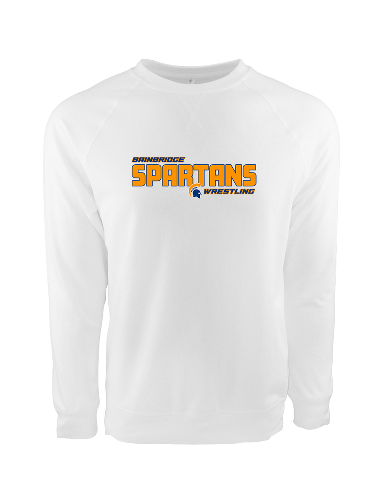 Bainbridge HS Wrestling Bold - Crewneck Sweatshirt