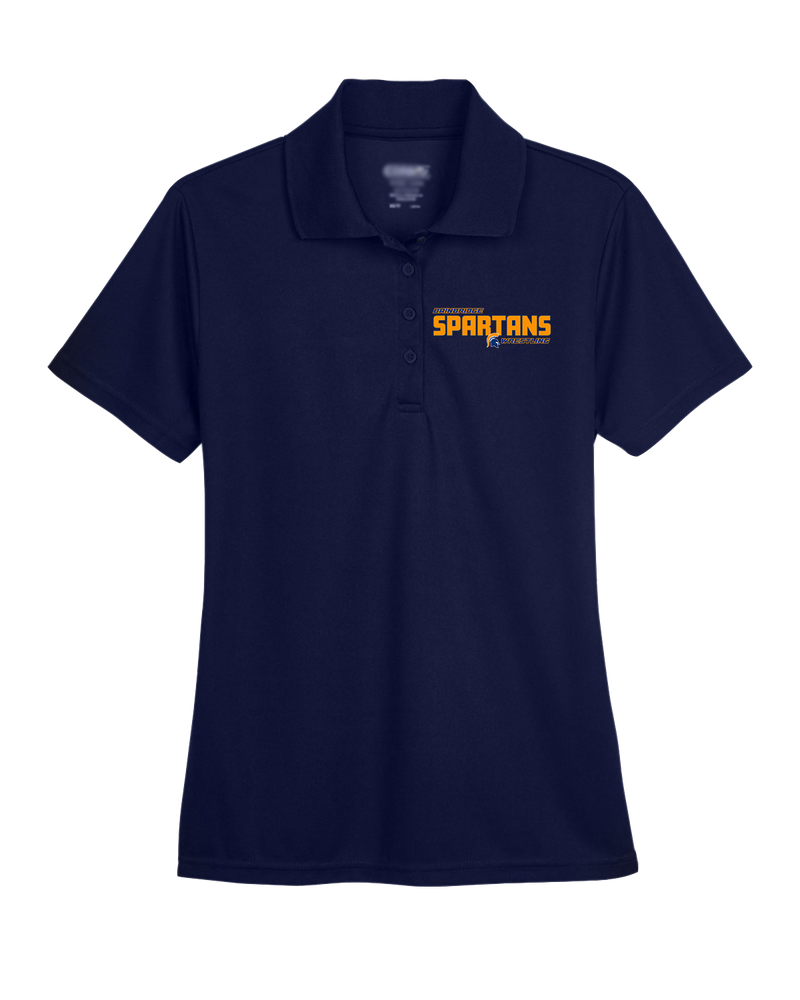 Bainbridge HS Wrestling Bold - Womens Polo