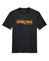 Bainbridge HS Wrestling Bold - Youth Performance T-Shirt