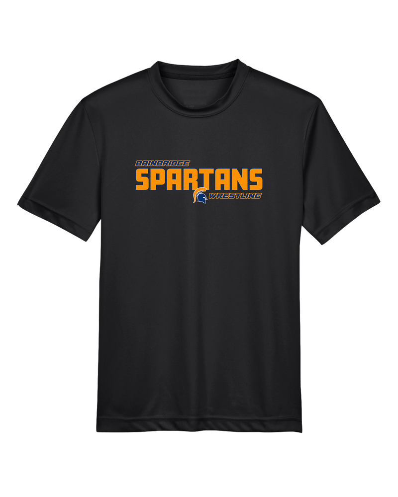 Bainbridge HS Wrestling Bold - Youth Performance T-Shirt