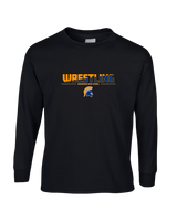 Bainbridge HS Wrestling Cut - Mens Basic Cotton Long Sleeve