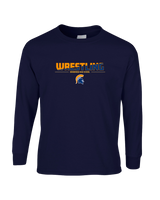 Bainbridge HS Wrestling Cut - Mens Basic Cotton Long Sleeve