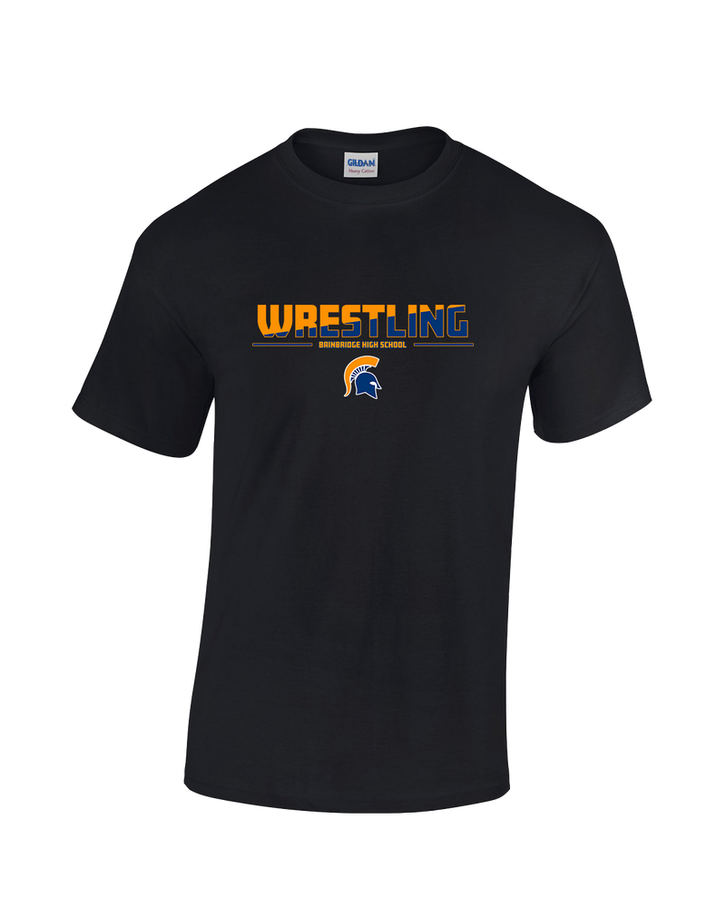 Bainbridge HS Wrestling Cut - Cotton T-Shirt