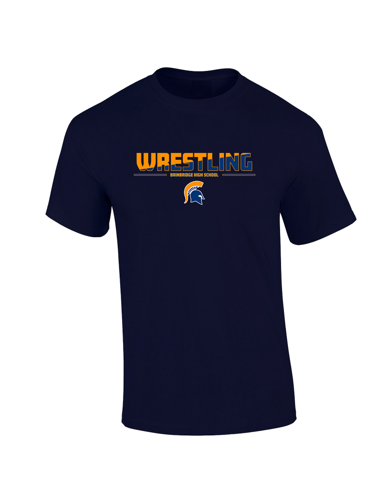 Bainbridge HS Wrestling Cut - Cotton T-Shirt