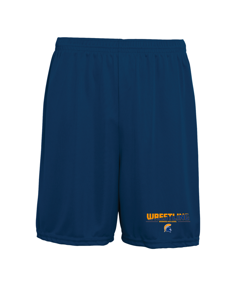 Bainbridge HS Wrestling Cut - 7 inch Training Shorts