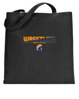 Bainbridge HS Wrestling Cut - Tote Bag