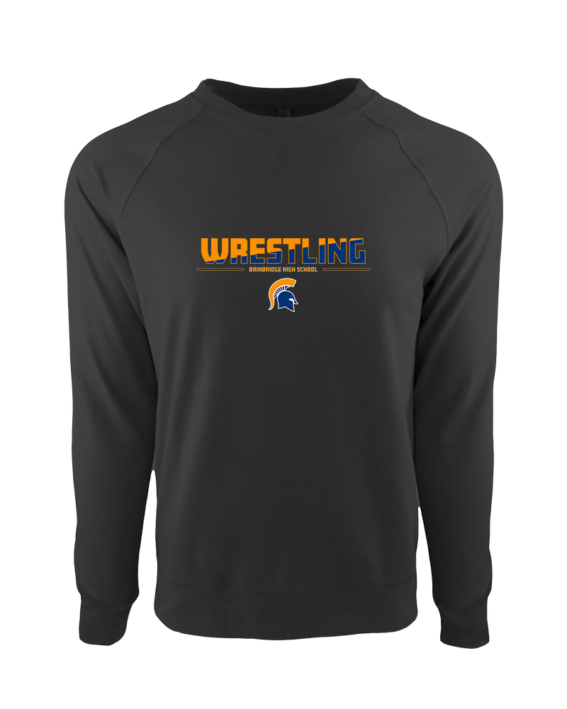 Bainbridge HS Wrestling Cut - Crewneck Sweatshirt