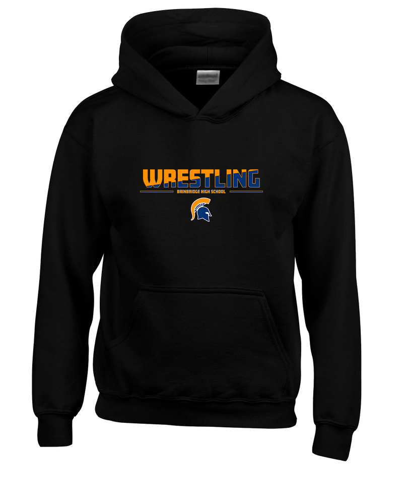 Bainbridge HS Wrestling Cut - Cotton Hoodie