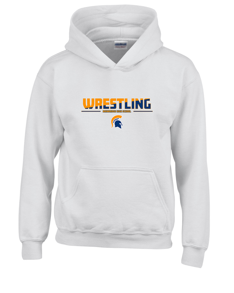 Bainbridge HS Wrestling Cut - Cotton Hoodie