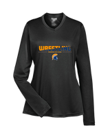 Bainbridge HS Wrestling Cut - Womens Performance Long Sleeve