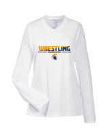 Bainbridge HS Wrestling Cut - Womens Performance Long Sleeve
