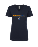 Bainbridge HS Wrestling Cut - Womens V-Neck