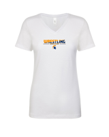 Bainbridge HS Wrestling Cut - Womens V-Neck