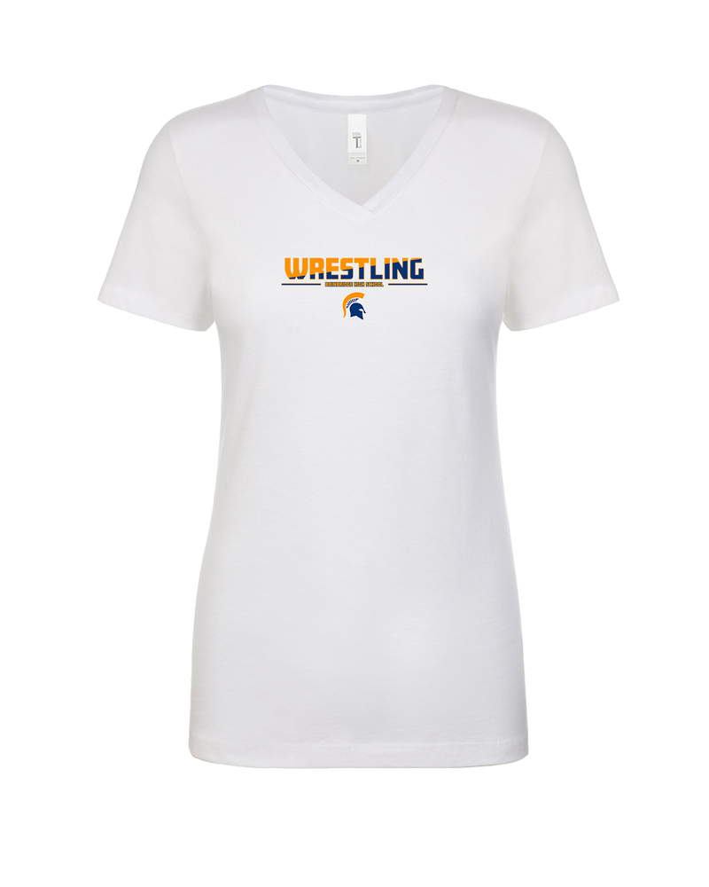 Bainbridge HS Wrestling Cut - Womens V-Neck