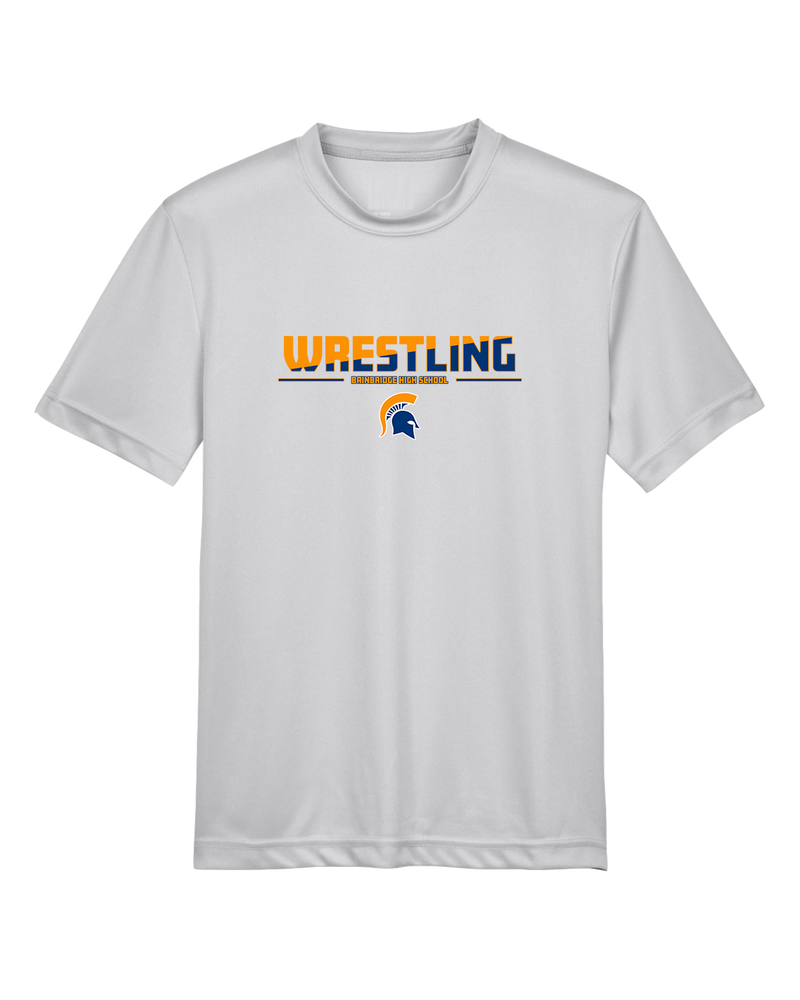 Bainbridge HS Wrestling Cut - Youth Performance T-Shirt