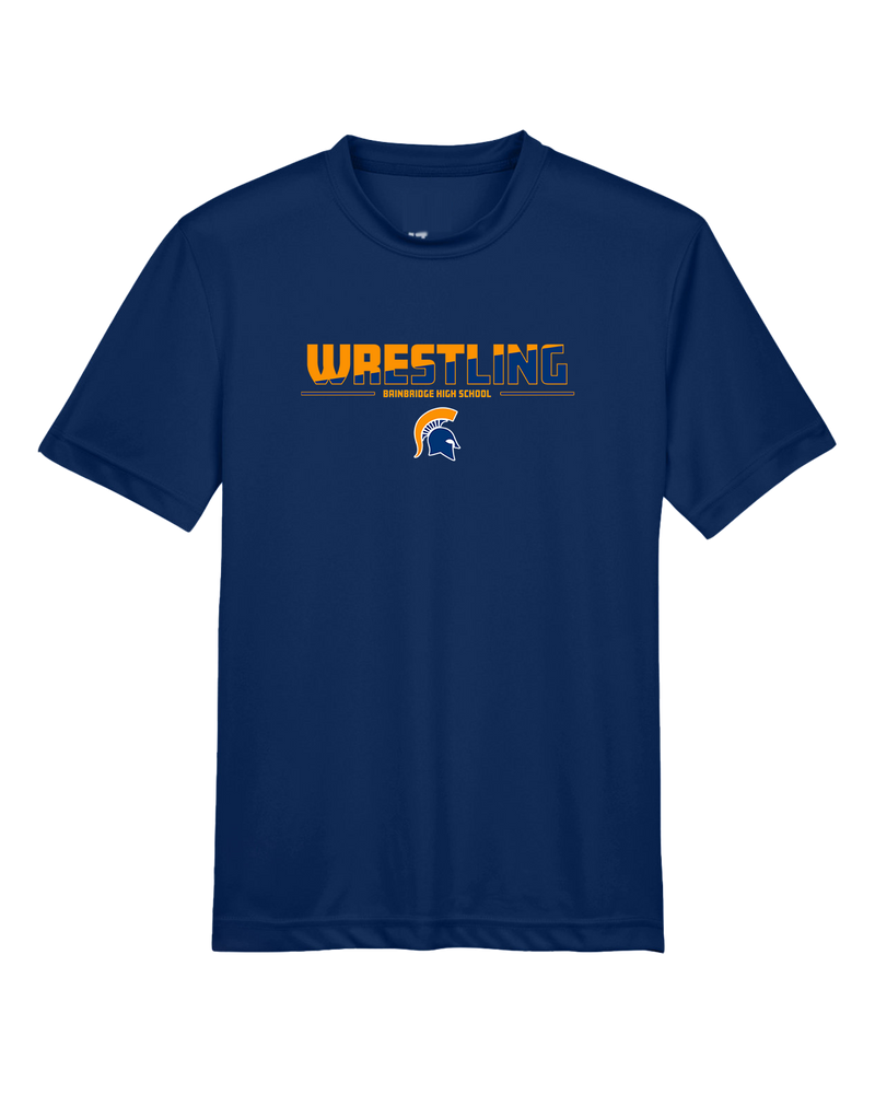 Bainbridge HS Wrestling Cut - Youth Performance T-Shirt