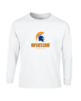 Bainbridge HS Wrestling Shadow - Mens Basic Cotton Long Sleeve
